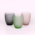 Wholesale Glass Material and Home Decoration Use green glass candle jar